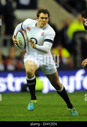 ALEX GOODE ENDLAND RU TWICKENHAM Londra Inghilterra 16 Novembre 2013 Foto Stock
