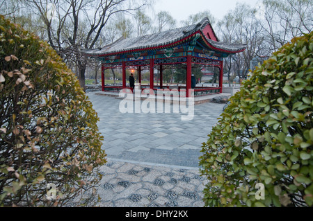 Ritan Park nella zona Jianguomen in Chaoyang District, Pechino, Cina Foto Stock