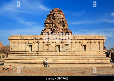 Tempio Vittala (XVI secolo), Hampi, Karnataka, India Foto Stock