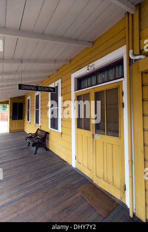 Cucina e sala da pranzo dell'Hotel Toscano, Sonoma, California, U.S.A. Foto Stock