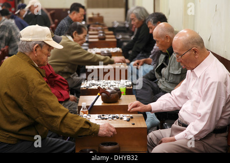 Giappone, Osaka, andare club, andare giocatori, Foto Stock