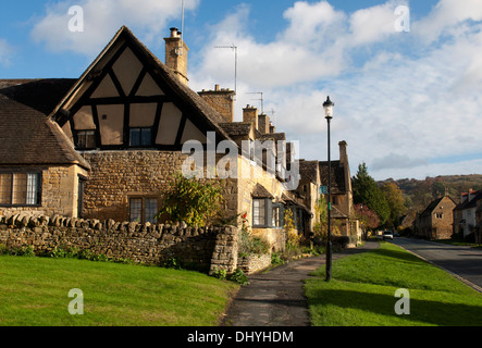 High Street, Broadway, Worcestershire, England, Regno Unito Foto Stock