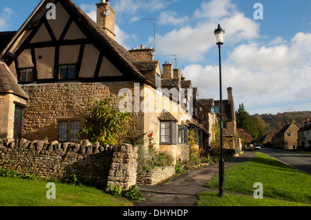 High Street, Broadway, Worcestershire, England, Regno Unito Foto Stock