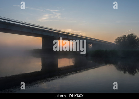 Biebrza - il luogo magico in Polonia Foto Stock