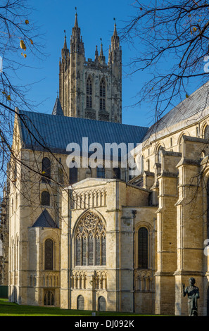 La Cattedrale di Canterbury Kent England Regno Unito Foto Stock