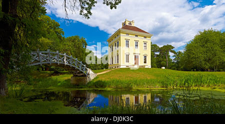 Il castello di Luisium, Dessau, Sassonia-Anhalt, Germania Foto Stock