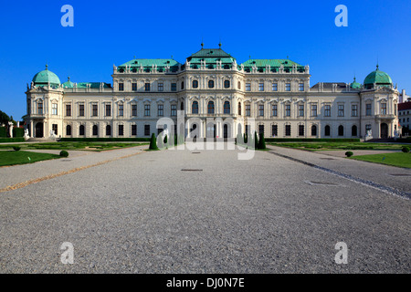 Belvedere superiore, Vienna, Austria Foto Stock