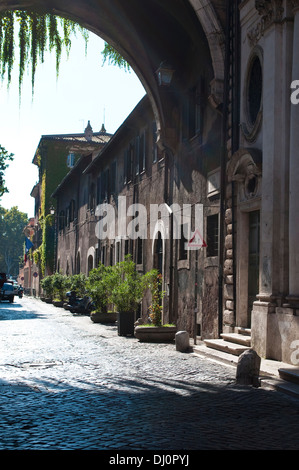 Via Giulia, Campo de' Fiori district, Roma, Italia Foto Stock