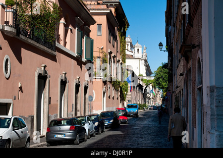 Via Giulia, Campo de' Fiori district, Roma, Italia Foto Stock