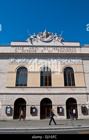 Teatro Argentina, XVIII secolo opera house e il teatro, Largo di Torre Argentina, Campo Marzio, Roma, Italia Foto Stock