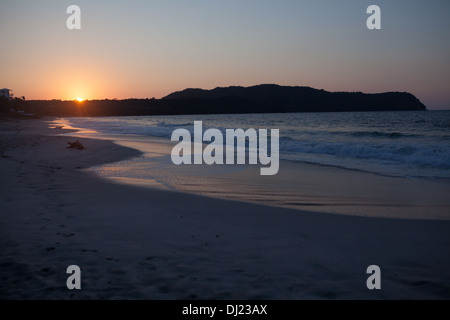 Immagini di belle spiagge della Riviera Nayarit e Puerto Vallarta in novembre. Foto Stock