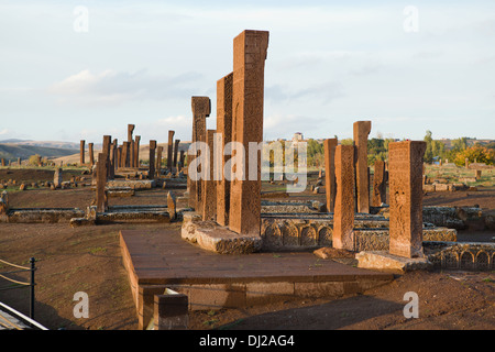 Gli oggetti contrassegnati per la rimozione definitiva di selgiuchidi in Ahlat Foto Stock