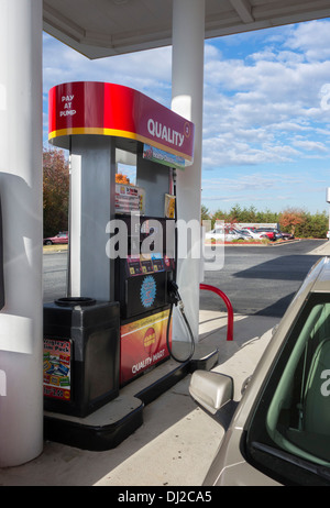 Gas pompa, Stati Uniti Foto Stock