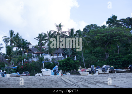 Immagini della costa del Pacifico del Messico, presi in Puerto Vallarta, Sayulita, Bucerias e La Cruz. Foto Stock