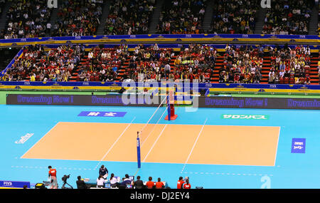 Tokyo Metropolitan Gymnasium, Tokyo, Giappone. 17 Nov, 2013. Vista generale, 17 novembre 2013 - Pallavolo : FIVB femminile di pallavolo Grand Champions Cup final day presso il Tokyo Metropolitan Gymnasium, Tokyo, Giappone. © AFLO SPORT/Alamy Live News Foto Stock