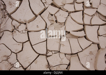 Essiccato fino fiume, Rambla del Cipres, Murcia Foto Stock