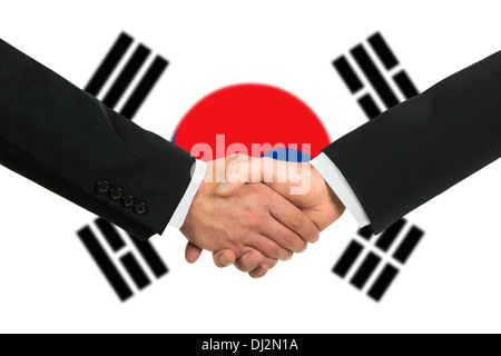 La Corea del Sud bandiera Foto Stock