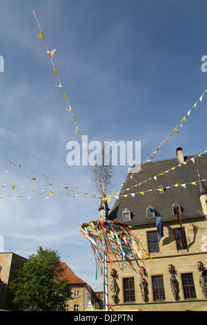 Il municipio a Osnabrück Foto Stock