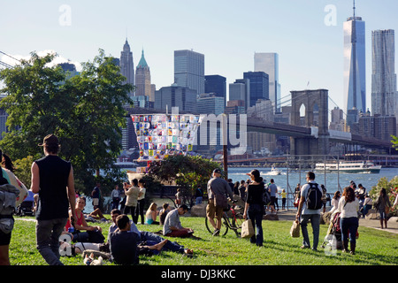 Nave di tolleranza a vela in Brooklyn Foto Stock