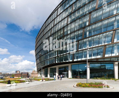 No. 1 angelo Square, co-operativa la sede centrale del gruppo, NOMA, Manchester, Inghilterra, Regno Unito. Foto Stock