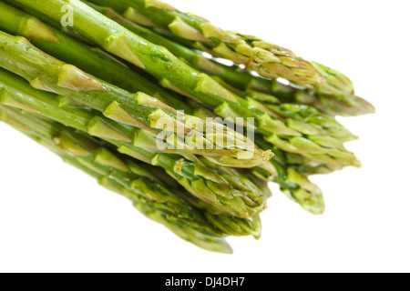 Punte di asparagi Foto Stock