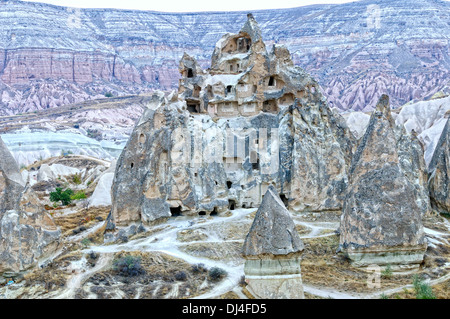 Rock House nella Red Valley Turchia Foto Stock