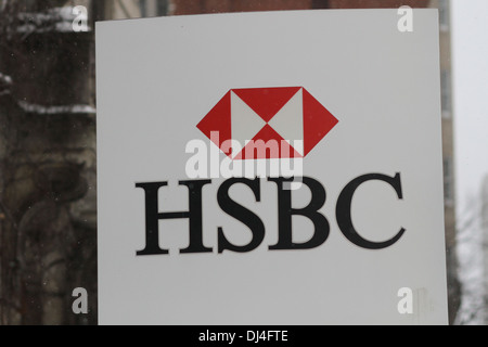 Il logo HSBC Foto Stock