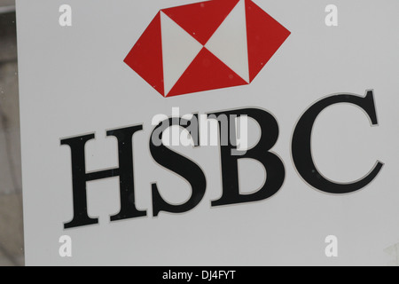 Il logo HSBC Foto Stock