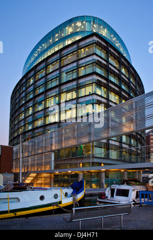 Edificio per uffici, Paddington Basin Sviluppo, Londra, Inghilterra Foto Stock