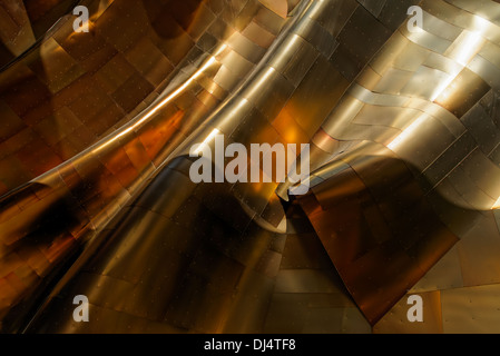 EMP Museum, l'Experience Music Project, il Seattle Center, Seattle, nello Stato di Washington, USA Foto Stock