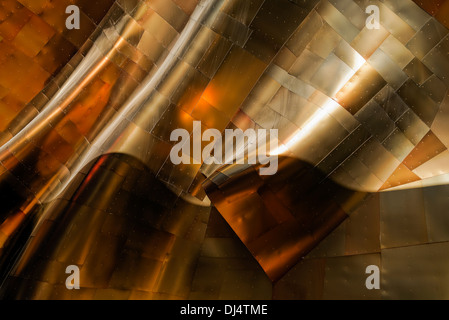 EMP Museum, l'Experience Music Project, il Seattle Center, Seattle, nello Stato di Washington, USA Foto Stock