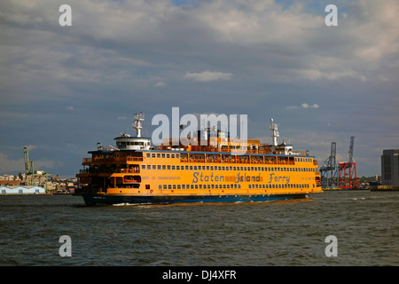 La Staten Island Ferry NYC Foto Stock