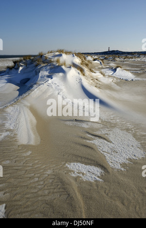 Sanddunes a Sylt Foto Stock