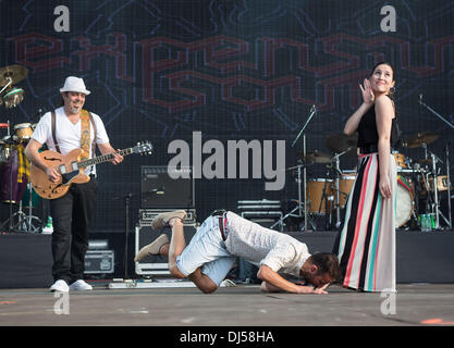 Cara anima Rock in Rio Lisboa al Parque da Bela Vista - Giorno 3 Lisbona, Portogallo - 01.06.12 Foto Stock