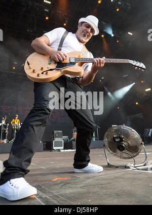 Cara anima Rock in Rio Lisboa al Parque da Bela Vista - Giorno 3 Lisbona, Portogallo - 01.06.12 Foto Stock