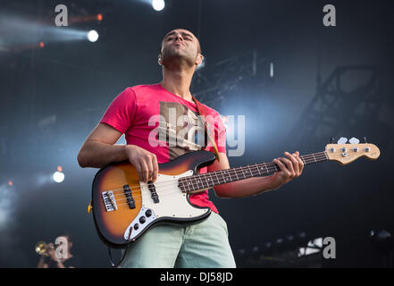 Cara anima Rock in Rio Lisboa al Parque da Bela Vista - Giorno 3 Lisbona, Portogallo - 01.06.12 Foto Stock