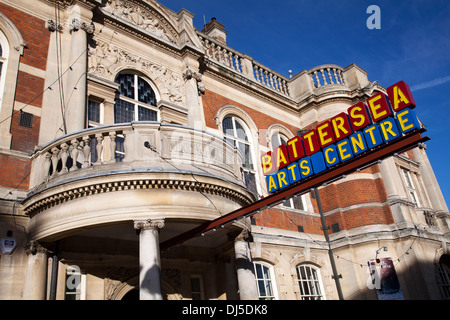 Battersea Arts Centre sulla collina di lavanda in London REGNO UNITO Foto Stock