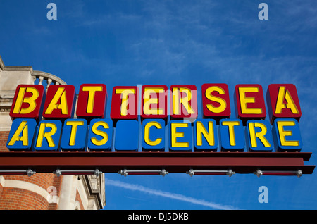 Battersea Arts Centre sulla collina di lavanda in London REGNO UNITO Foto Stock