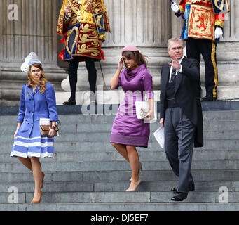 La principessa Beatrice Principessa Eugenie e il principe Andr j il