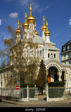 Chiesa di Ginevra Foto Stock