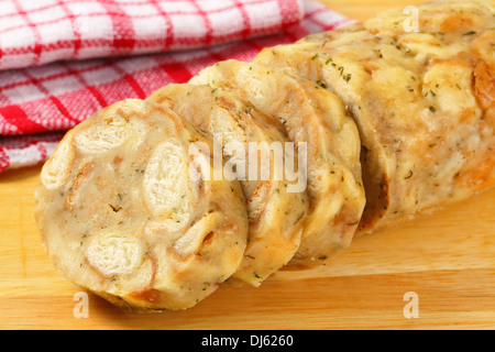 La cucina ceca - Carlsbad gnocchi di pane Foto Stock