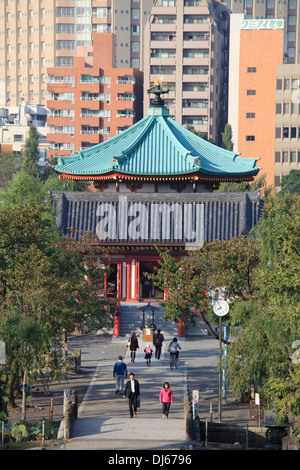 Giappone, Tokyo, il parco Ueno, Bentendo tempio, Foto Stock