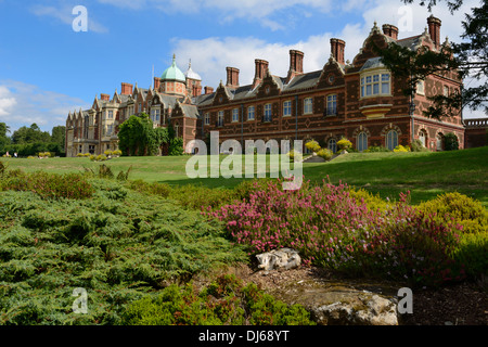 Sandringham House, Sandringham Estate, Norfolk, Inghilterra, Regno Unito, Gran Bretagna, Europa Foto Stock