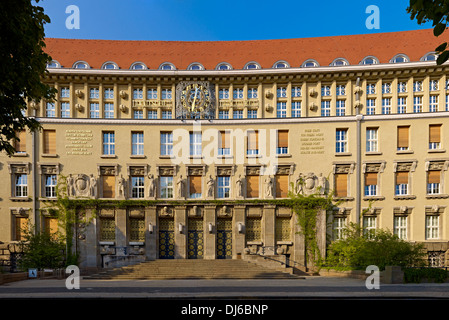 Biblioteca nazionale tedesca di Leipzig, in Sassonia, Germania Foto Stock