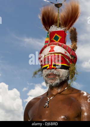 Rolex Junner Singsing Gruppo, Highlands occidentali della provincia - Goroka Show, Papua Nuova Guinea Foto Stock