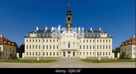 Il castello di Hubertusburg in Wermsdorf, Bassa Sassonia, Germania Foto Stock