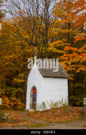 Vecchia Cappella in Oka National Park, Quebec-Canada Foto Stock