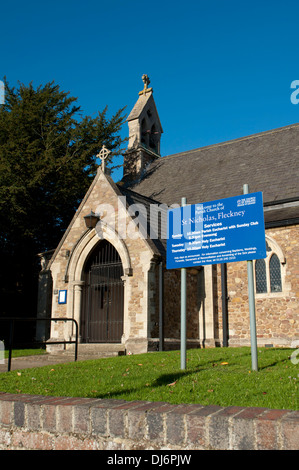 La Chiesa di San Nicola, Fleckney, Leicestershire, England, Regno Unito Foto Stock