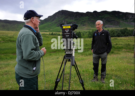 Il dr. gerry mcpartlin sul ben chonzie Foto Stock