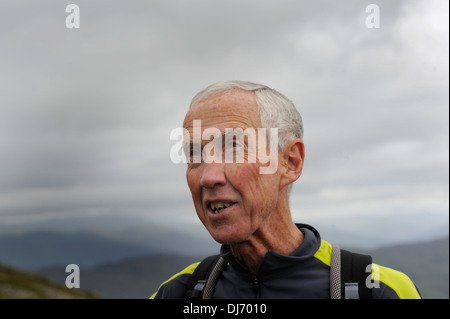 Il dr. gerry mcpartlin sul ben chonzie Foto Stock